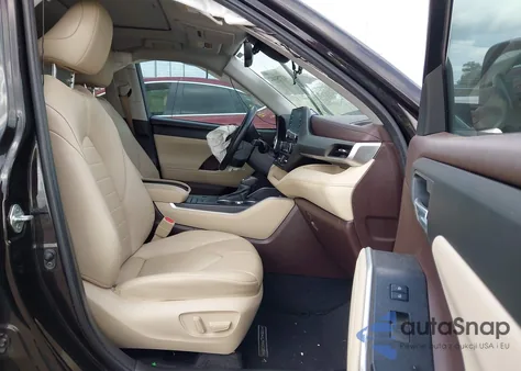 2022 Toyota Highlander Xle from USA, damaged, VIN 5TDGZRAH3NS093209